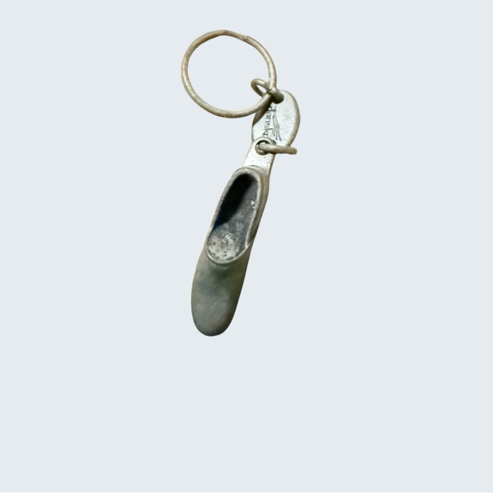 Silver dansko Keychain